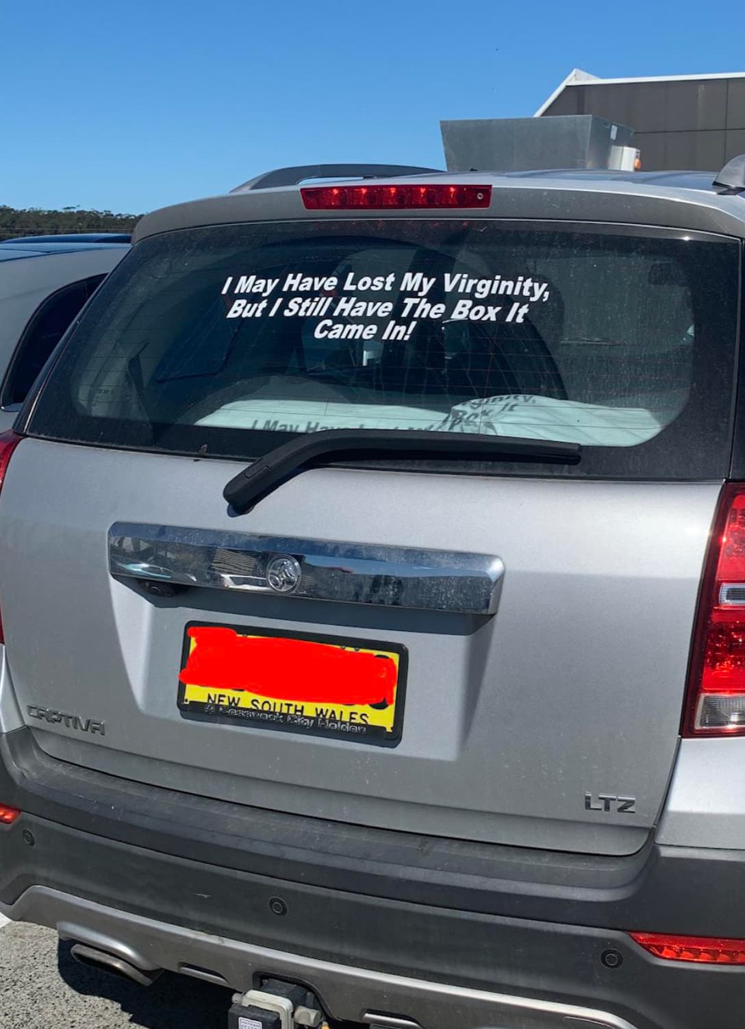 compact sport utility vehicle - I May Have Lost My Virginity, But I Still Have The Box It Came In! May Hav Crotiva New South Wales Cassock Car Holder Ltz O